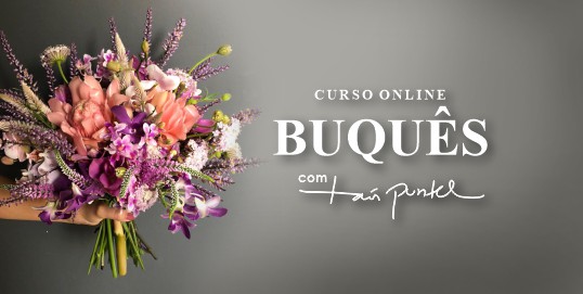 Curso Online de Buquê com Taís Puntel